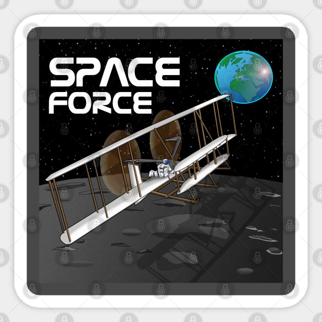 Space Force Sticker by lytebound